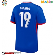 Moške Nogometnih dresov Francija Youssouf Fofana #19 Domači EP 2024 Kratki rokavi